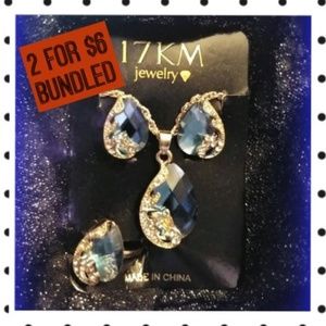 Crystal Wing Water Droplets 4 Piece Set